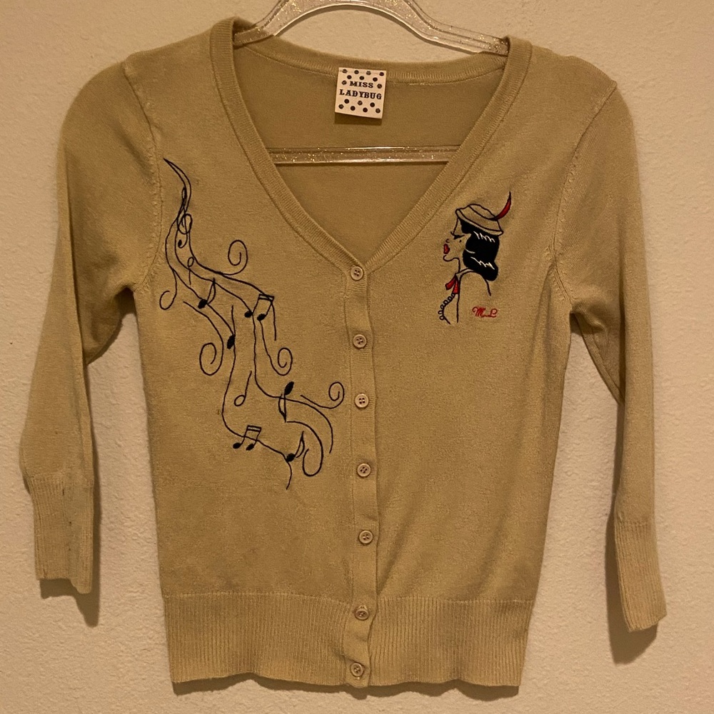 Miss Ladybug Cardigan